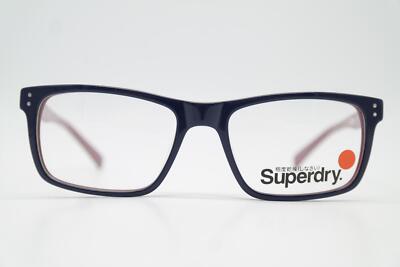 Lunettes Superdry Bleu Or Multicolore Oval Cadre De Lunettes