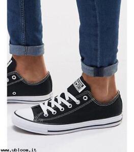 Converse M9160C Nere basse Black low Optic White Tela Classic All Star ox  unisex | eBay