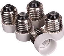 4x Light Socket E27 to E14 Adapter Converter Lamp Holder