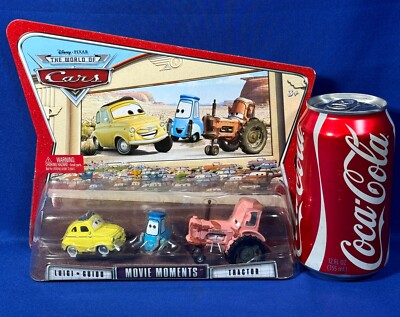 New - TRACTOR LUIGI & GUIDO - Pixar Cars WORLD OF CARS - MOC
