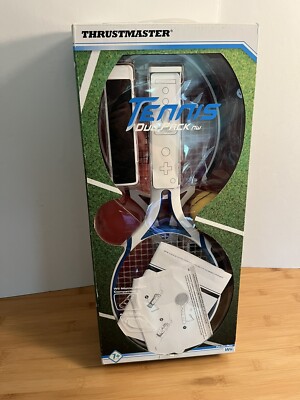 Thrustmaster Tennis Duo Pack Nintendo Wii Red White & Blue