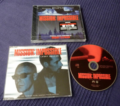CD Misson Impossible DANNY ELFMAN SEALED + THEME Larry Mullen Adam Clayton (U2) 
