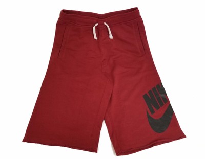 nike alumni shorts red