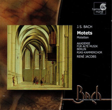 J. S. Bach MOTETS BWV 225/226/227/228/229/230 Jacobs | exzellent (C6120)