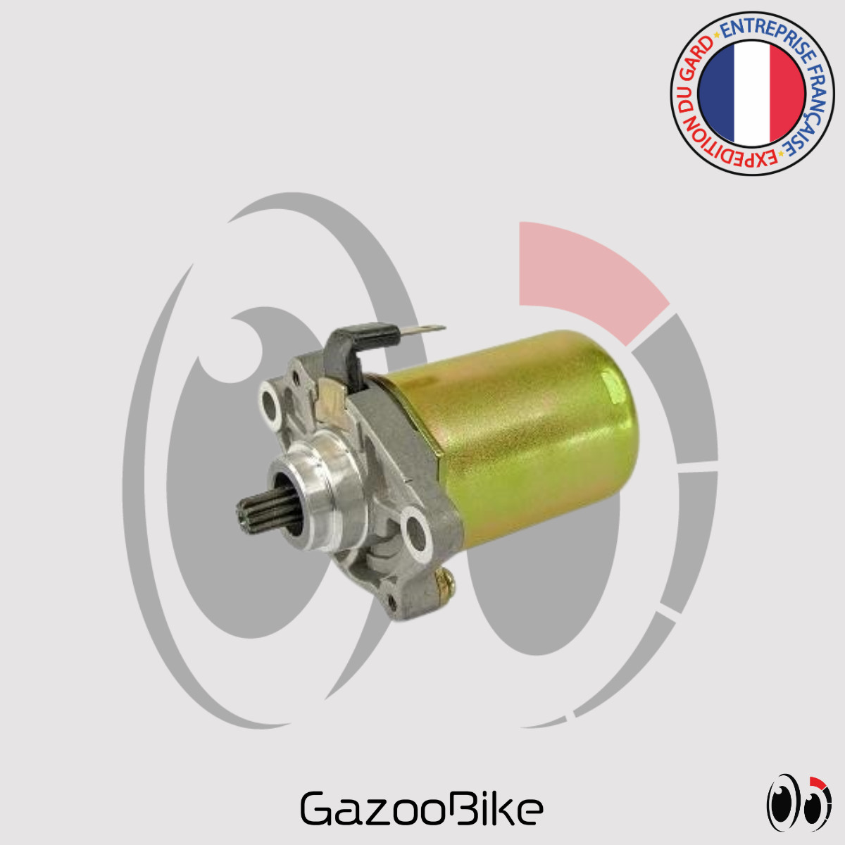 Démarreur électrique PIAGGIO Zip 50 robuste en alliage renforcé - 2