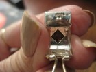 NF THAILAND 14K/STERLING SMOKY TOPAZ LEVERBACK EARRINGS — photo 8