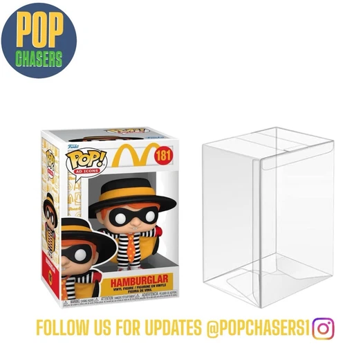 Funko POP! Ad Icons: McDonald’s - Hamburglar #181 W/Pop Protector