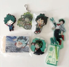 Lot Bundle Sale My Hero Academia Izuku Midoriya Can Badge, Keychain, etc. G47089