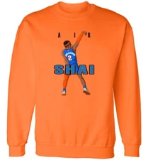 Shai Gilgeous Alexander AIR jersey Crew Neck Sweatshirt
