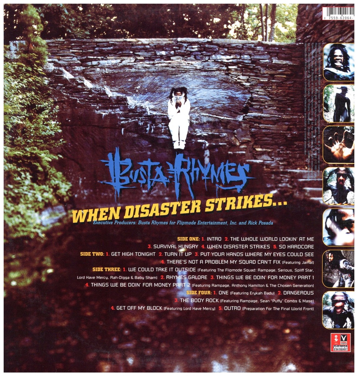 Busta Rhymes - When Disaster Strikes '97 2xLP US ORG!VG+/
