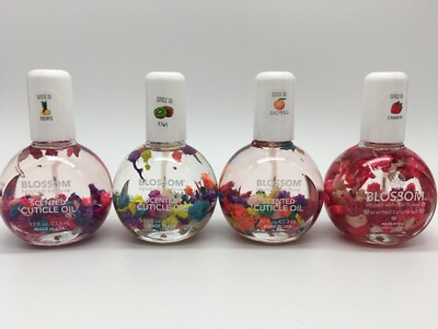 Blossom Nail Cuticle Oil Fruits Florals 1oz Real Flowers Choose Scents Ebay