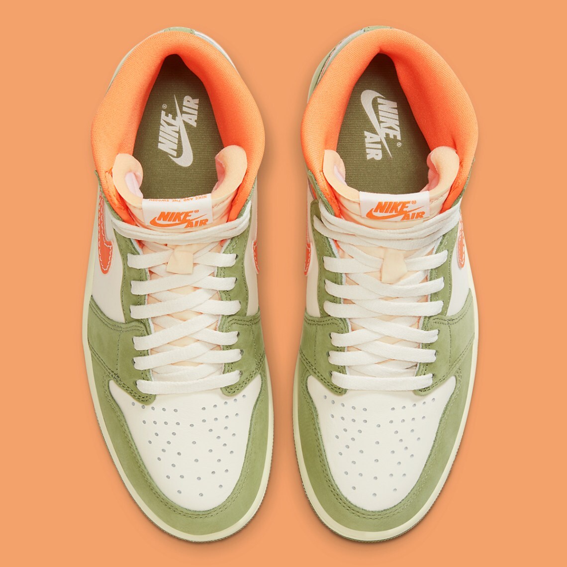 Nike Air Jordan 1 Retro Hi OG Craft Celadon Sky J Lt Olive Nike Air Jordan 1 Retro Hi OG Craft Celadon Sky J Lt Olive