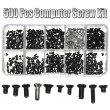 500PCS Computer Screw Set Kit For HP Dell Lenovo Samsung Sony Laptop Notebook US