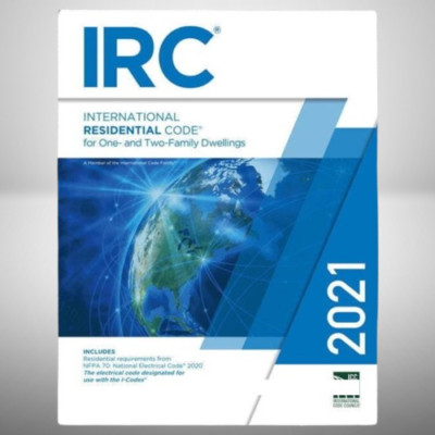 IRC 2021 International Residential Code 2021 Fast Shipping