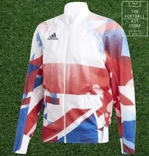 adidas Team GB Podium Jacket Mens - Great Britain Track Top - All Sizes