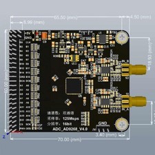 High Speed AD9268 16bit 125MSPS ADC Module 2CH Analog to Digital Converter