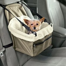 31x25x20cm Small Dog Beds Car Booster Seat Pet Carrier Car Leash Bag Dog Nest
