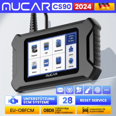 MUCAR CS90 dispositivo diagnostico professionale OBD2 lettore auto sistema ECM 28 reset scanner