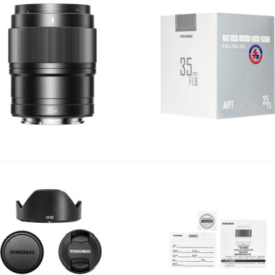 YONGNUO YN35mm F1.8S DA ART STM APS-C Auto Focus Lens for Sony E-mount Cameras