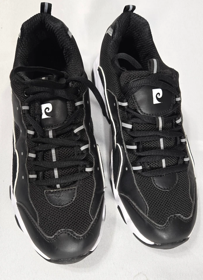 Zapatillas deportivas Pierre Cardin para mujer blancas y negras talla 39 usadas en excelente estado/8,5-9 EE. UU. Foto 4 de 4