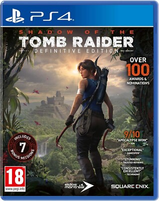 Shadow of the Tomb Raider Definitive Edition PS4 *BRANDNEU & SEALED SONY SPIEL*