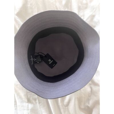 NWT Brixton Essex Bucket Hat in Aluminum 100% Wool Felt Size Small NWT Brixton Essex Bucket Hat in Aluminum 100% Wool Felt Size  main image 3