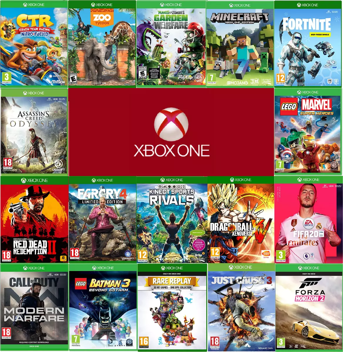 Microsoft Xbox One XONE Games - Pick Up Your Game Multi Buy Discount