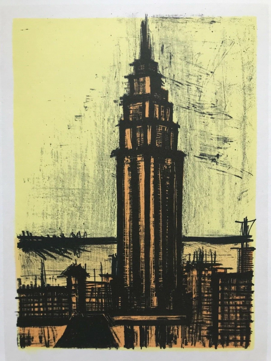 ベルナールビュッフェNEW YORK-Empire State Building ベルナールビュッフェNEW YORK-Empire State Building - メルカリ