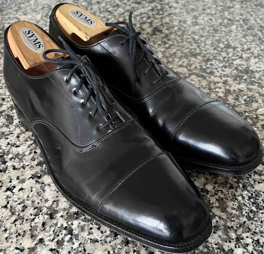 Oxford Dress Shoes Alan McAfee Black for Men for sale | eBay display picture 2