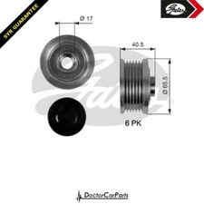 Alternator Pulley FOR FIAT PALIO 01->04 1.9 Diesel 178 188 A2.000 223 A6.000
