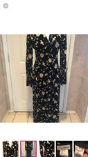 Dolce & Gabbana Vintage Velvet Floral Coat