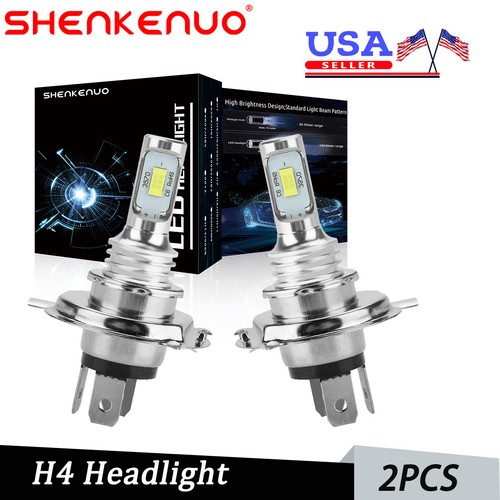2 Super Bright LED headlight bulbs for 2009 Suzuki LT-A400 KingQuad 2x4: USA - Bild 1 von 11