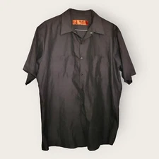 Red Kap Men's Button Up Shirt Size 2XL Color Brown