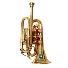 IMI Pocket Trumpet With All Accessories Including Mouthpiece Case.