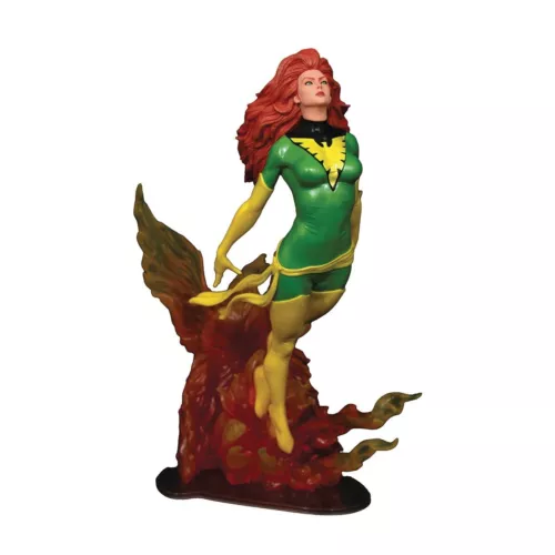 Marvel Gallery Traje Verde Estatua Fénix San Diego Comic-Con 2022 Previews Exc