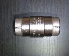 STRATAFLO 02400 3/4"  Nickel Plated Brass Check Valve, New
