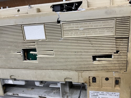 Vintage Old School Lasonic TRC-918 Boom Box Ghetto Blaster Boombox Breakdance - Picture 15 of 24