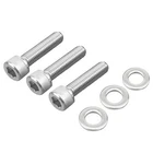 For Yamaha Banshee 350 YFZ350 Radiator Mounting Bolt Washers Kit Stainless Steel
