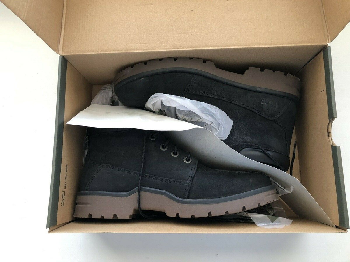 TIMBERLAND Black Nubuck Leather Chukka Boot Newtonbrook 11.5 Mens T66278s.jpg main image 3