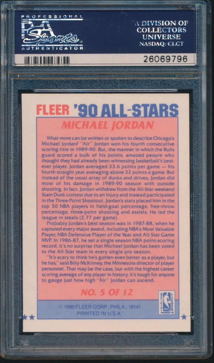 その他 jordan psa10 Michael Jordan 1991 Upper Deck Basketball Card #44 Graded