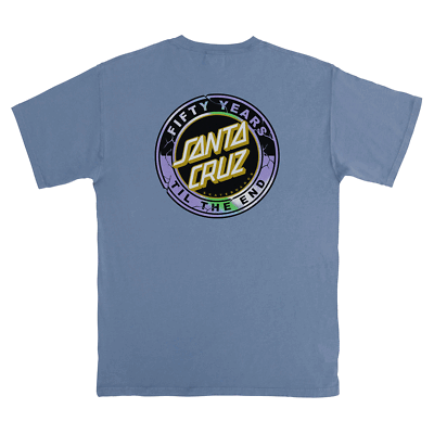 Santa Cruz Skateboards Shirt 50th Anniversary TTE Dot