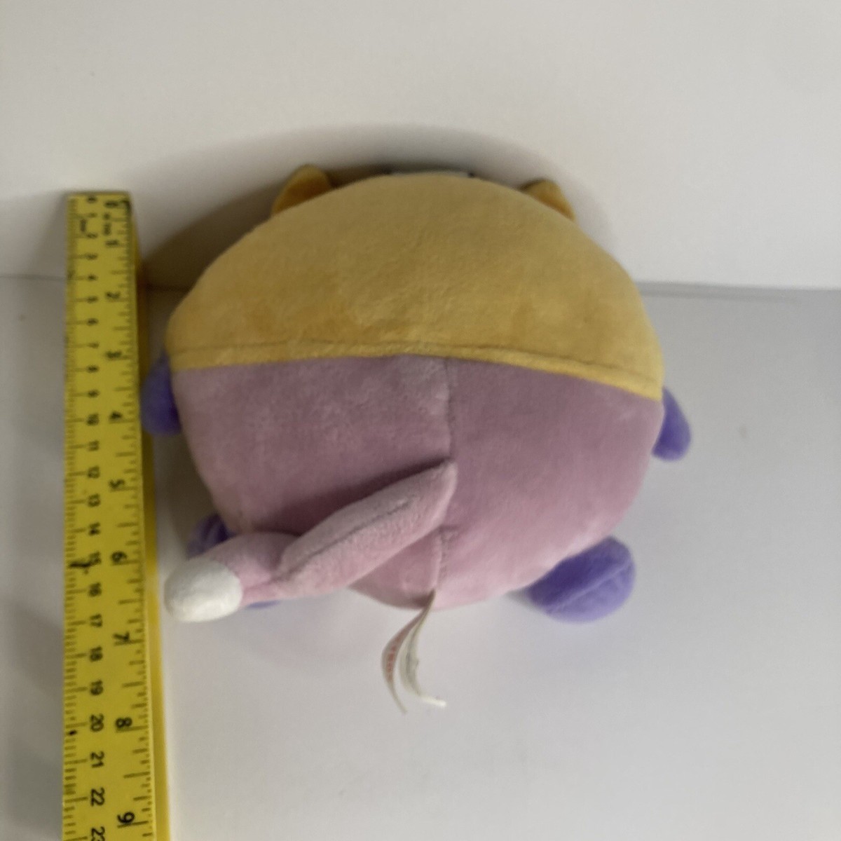 Lankybox Thicc Foxy Plush Stuffed Animal Toy Purple Cat Fox Donut