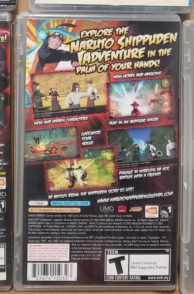 Naruto Shippuden legends - Akatsuki Rising (PSP)