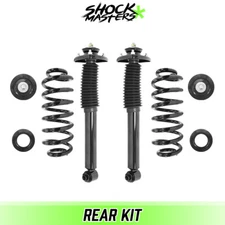 Rear Air to Coil Spring Conversion Kit w/ Shocks for 2000-2006 BMW X5 E53