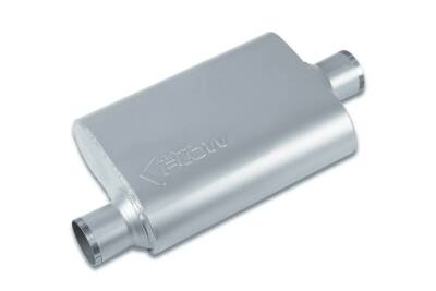 40 Series Flowmuffler 2 Chamber Street/Race Mufflers 3.0'' In/Out - Offset Center