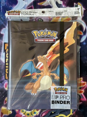 Pokemon Scorching Summit 9 Pocket PRO Binder ** Charizard ** Holds 360 Cards
