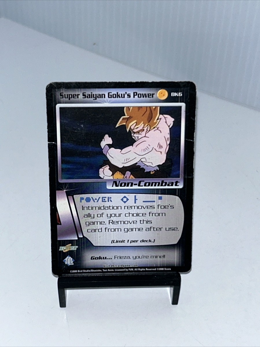 Dragon Ball Z Super Saiyan Goku's Power CCG Promo Card 2000 Dragon Ball Z Super Saiyan Goku's Power CCG Promo Card 2000