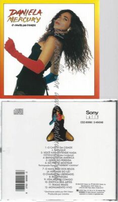 CD--DANIELA MERCURY | --O CANTO DA CIDADE