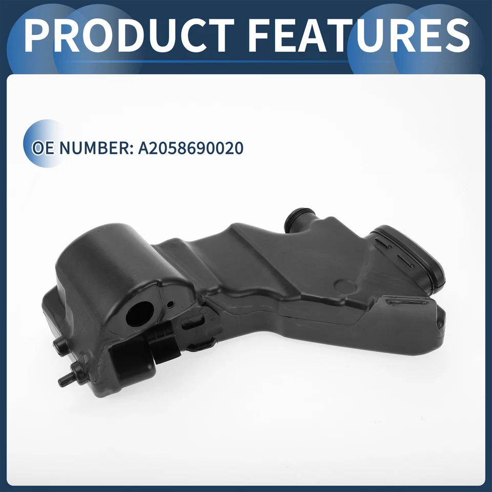 Depósito Lavadora Parabrisas NºA2058690020 para Mercedes Benz C300 E400 E53 Foto 4 de 4