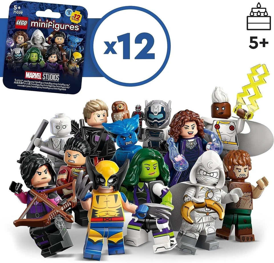 LEGO 71039 MARVEL SERIES 2 MINIFIGURES Full Set of 12 Complete minifigure - image 2 of 4